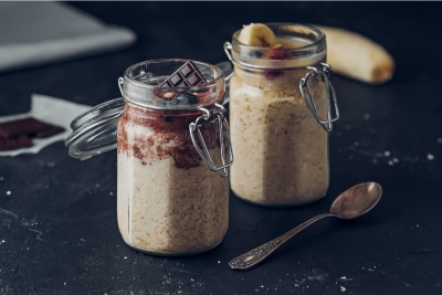 Coffee Beans Overnight Oats